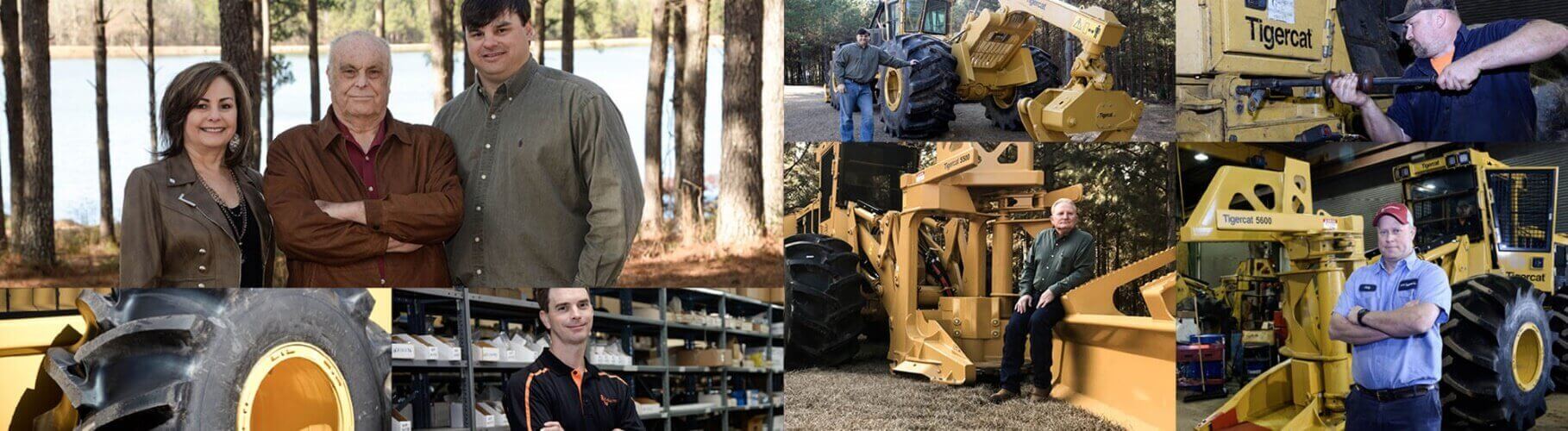 B & G Equipment Team Photo Collage