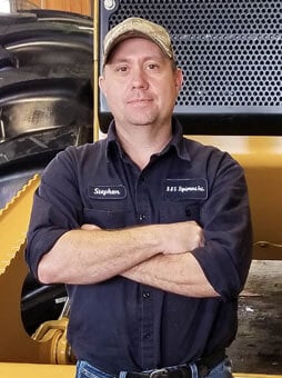 Stephen Hudson - Service Manager of B & G Equipment in Hattiesburg, MS
