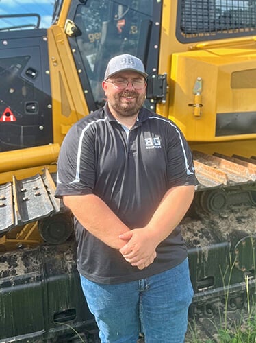 TJ McLain - Parts Manager of B & G Equipment
